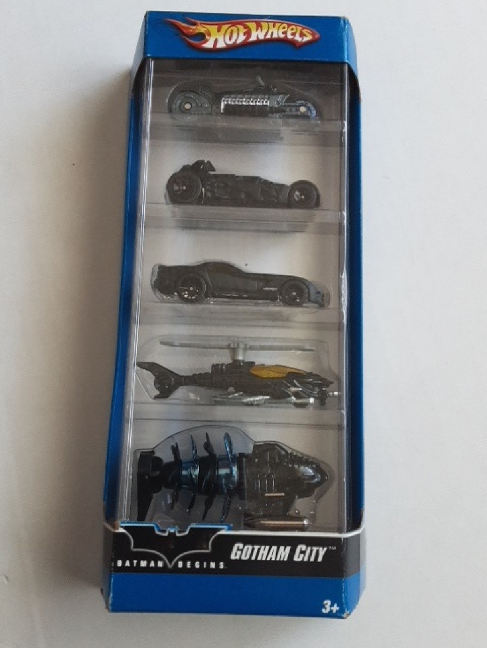 Hot Wheels 2006 Batman Begins Gotham City 5-Pack 1:64 Diecast Viper Helicopter